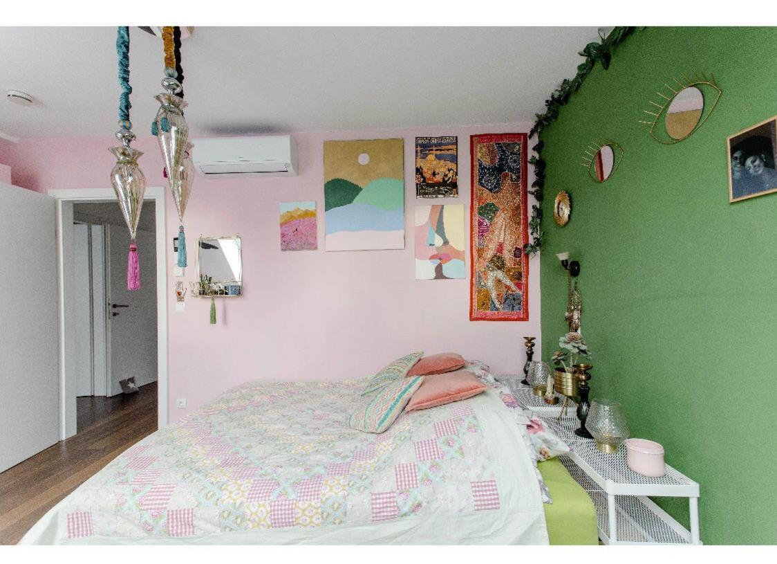 Stylish Rooms, Sunny Terrace In Vienna City Center Kültér fotó