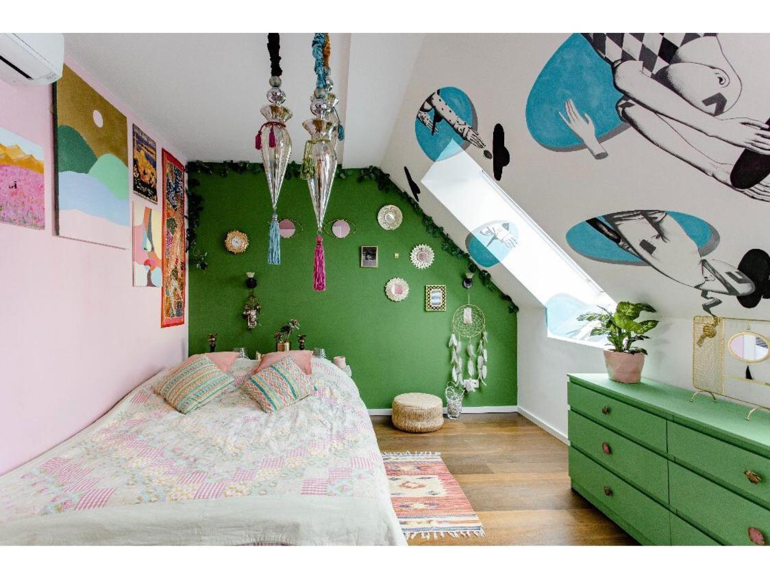 Stylish Rooms, Sunny Terrace In Vienna City Center Kültér fotó